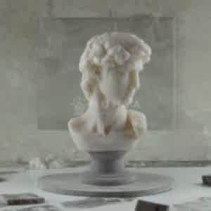 Alternative view of David Büst Mum Beton Kaide