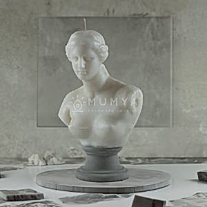 Alternative view of Venus De Milo Büst Mum Beton Kaide